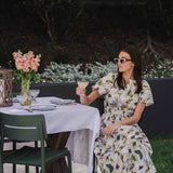 Forever Floral Maxi Dress 100% Cotton
