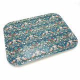 Liberty Fabric Tray, Strawberry Thief – side view