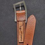 Essex Leather Belt Cognac