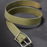 Essex Leather Belt Matcha Green