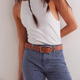 Essex Leather Belt Cognac