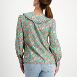 Chelsea Collar made with 'Meadow Song' by Liberty Fabrics