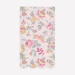 Chintz border paper guest towels in floral design, pack of 16
