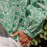Blusa/camisa de algodón 100 % de Liberty of London 'Sambourne C'