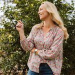 'danjo 19b' liberty of london cotton blouse/shirt